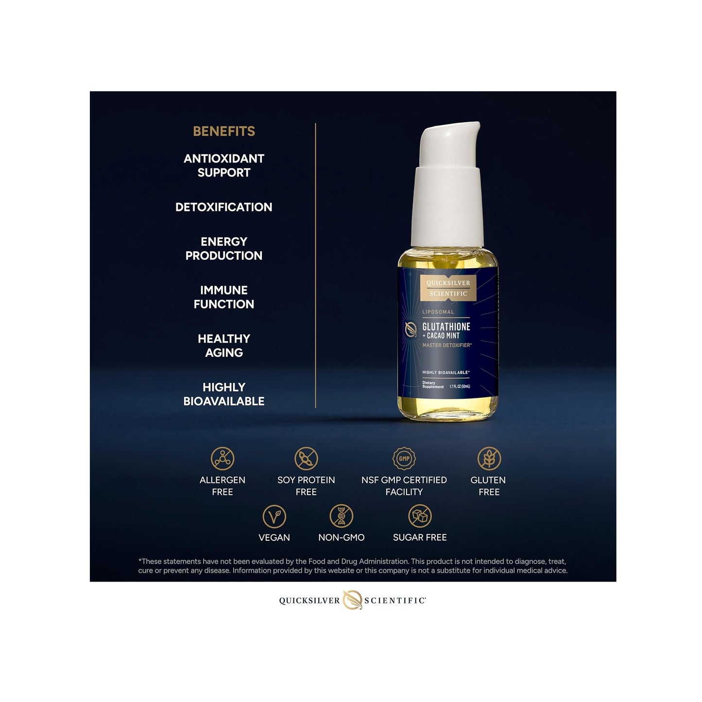 Liposomal Glutathione - 1.7 oz Provisions for Health & Healing Liposomal Glutathione - 1.7 oz Provisions for Health & Healing