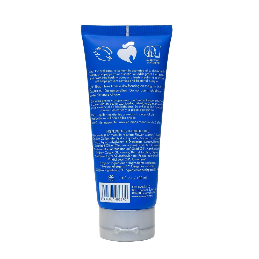 Ozone Oil Toothpaste *NEW FORMULA* – Provisions for Health & Healing