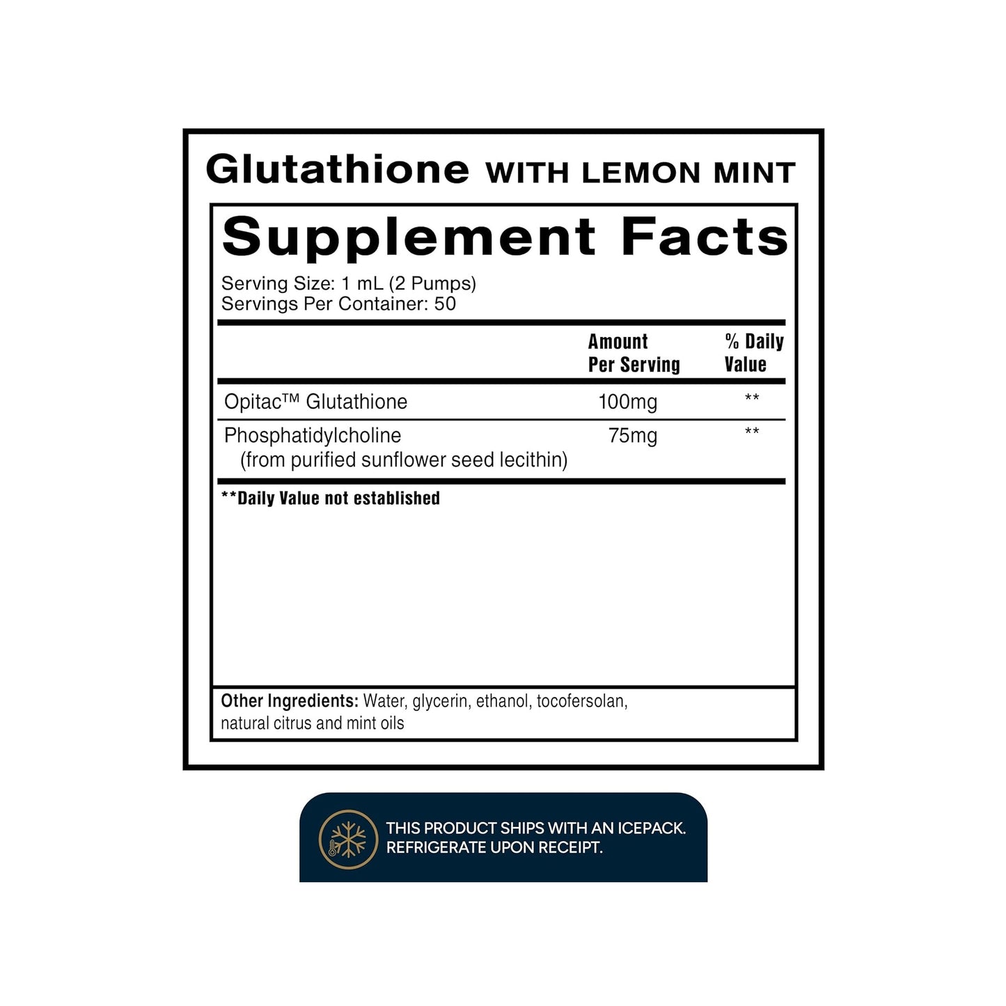 Liposomal Glutathione - 1.7 oz Provisions for Health & Healing Liposomal Glutathione - 1.7 oz Provisions for Health & Healing