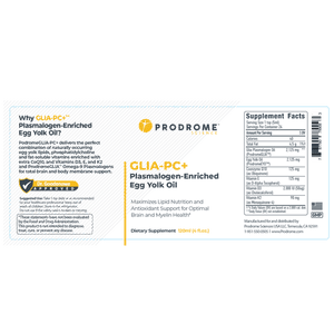 Glia PC+ (Plasmalogen-Enriched Egg Yolk Oil)