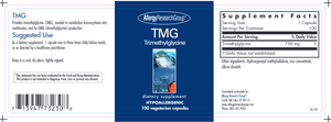 TMG (Trimethylglycine) 750 mg