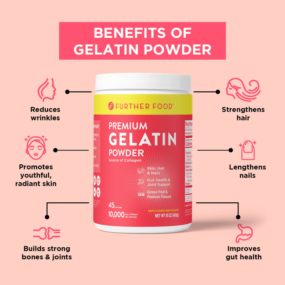 Premium Grass-Fed Gelatin Powder