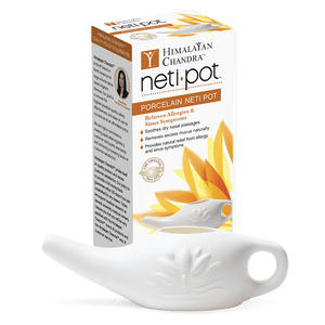 
            
                Load image into Gallery viewer, Porcelain Neti Pot
            
        