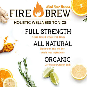 Citrus IMMUNE Apple Cider Vinegar Fire Cider Tonic - 8 oz