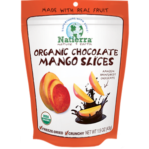 Chocolate Mango Slices, Organic: 2.5 oz