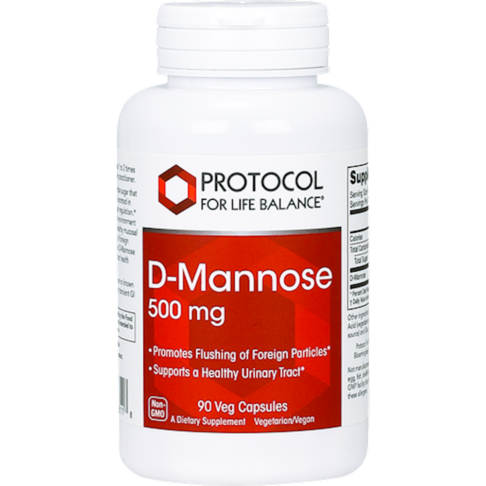 D-Mannose (500 mg): 90 caps