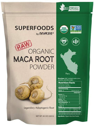 
            
                Load image into Gallery viewer, Raw Organic Maca Root Powder: 8.5 oz
            
        