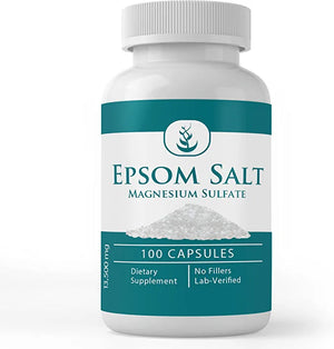 
            
                Load image into Gallery viewer, Pure Original Ingredients Epsom Salt (100 Capsules)
            
        