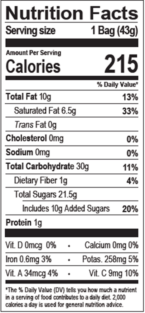 Chocolate Mango Slices, Organic: 2.5 oz