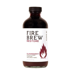 Elderberry RESTORE Apple Cider Vinegar Fire Cider - 8 oz