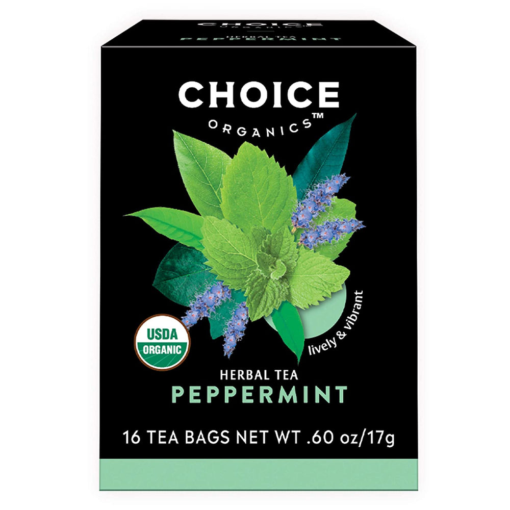 Peppermint Tea, Organic: 16 sachets