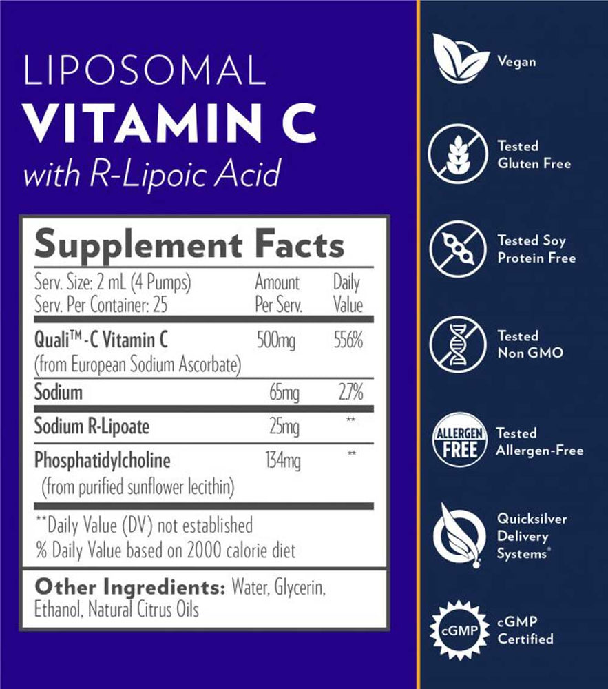 Vitamin C RLA Liposomal (Quicksilver)