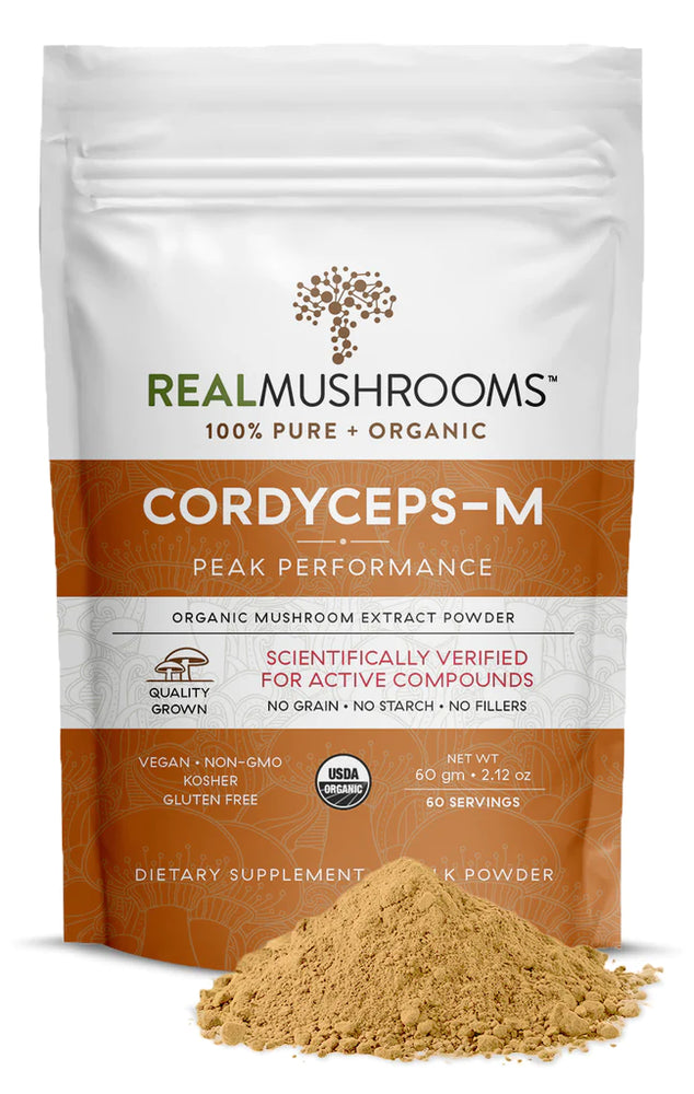 
            
                Load image into Gallery viewer, Organic Cordyceps Mushroom Extract Powder – 60g Bulk Powder
            
        