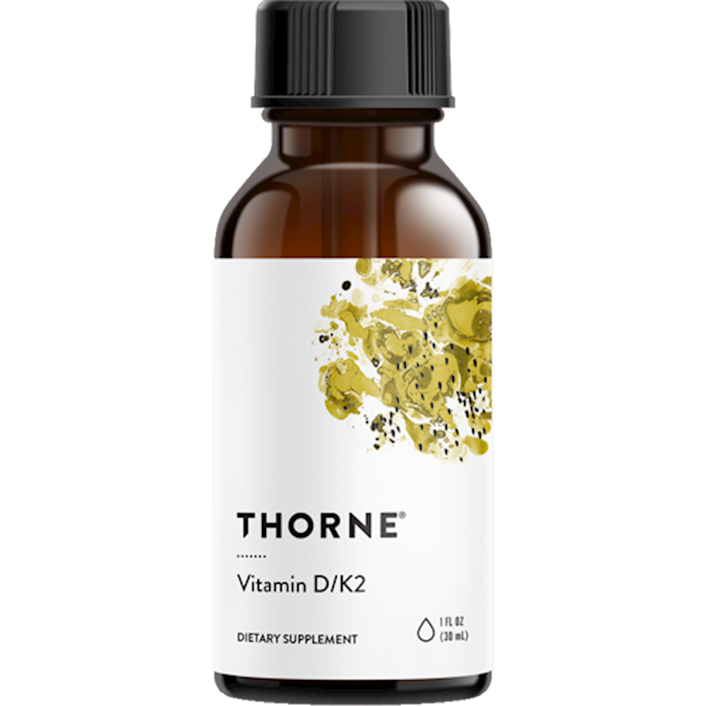 Vitamin D/K2 Liquid 1 oz (Thorne)